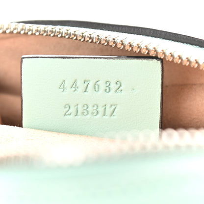 Gucci Calfskin Matelasse Diagonal Small GG Marmont Chain Shoulder Bag Multicolor Pastel 7 of 11