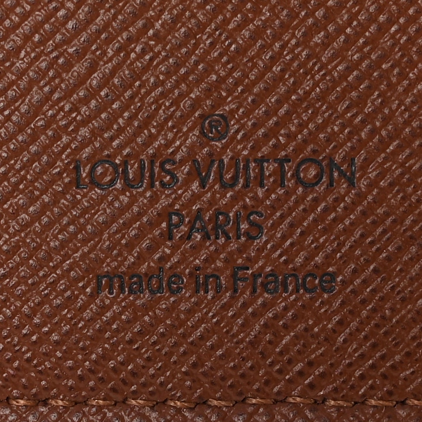 Monogram Desk Agenda Cover