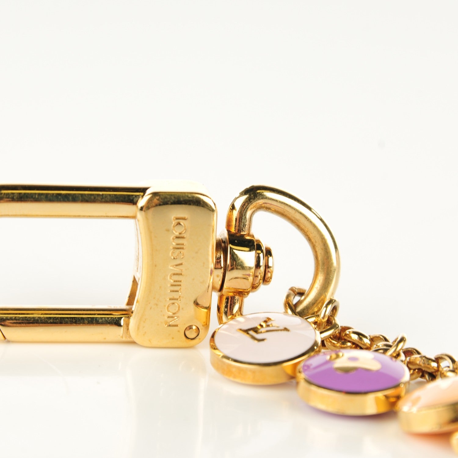 Louis Vuitton Pastilles Key Chain Bag Charm Multicolor 3 of 4