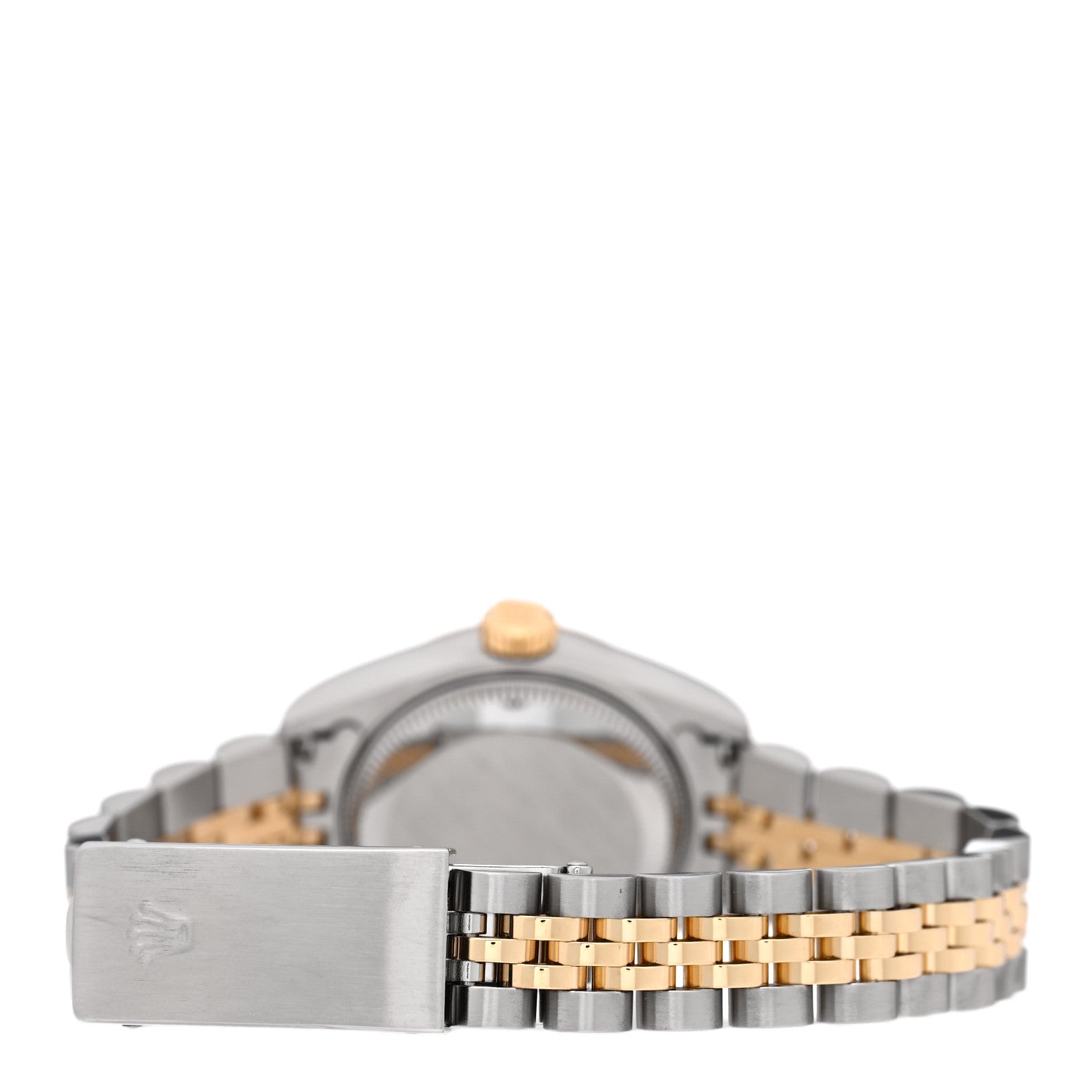 Rolex Stainless Steel 18K Yellow Gold Diamond 26mm Oyster Perpetual Datejust Watch Silver Jubilee 79173 3 of 5