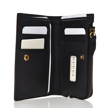 Gucci Calfskin Cellarius Blind For Bi-Fold Wallet Black 5 of 7