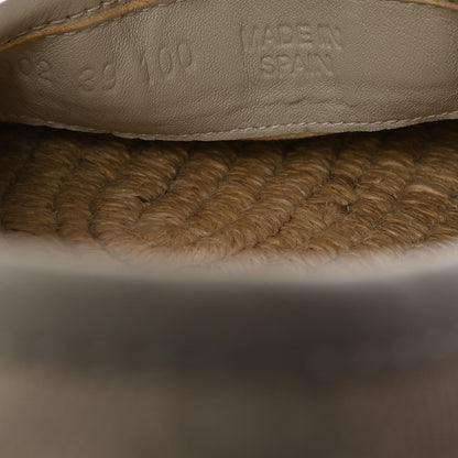 Gucci Washed Cotton Miro Soft Calfskin GG Monogram Espadrilles 39 White Mystic White 9 of 9