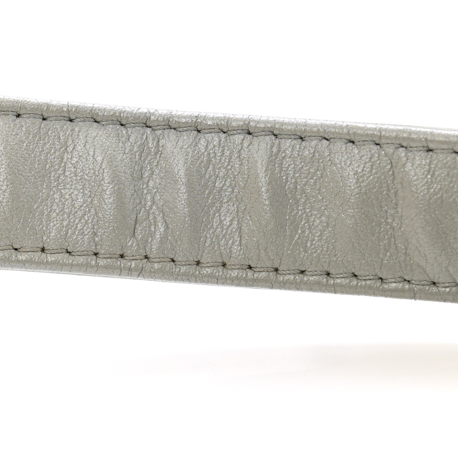 Chanel Metallic Lambskin Quilted Medium Boy Flap Silver 13 of 13