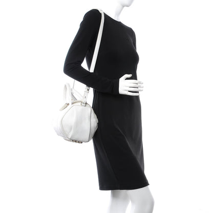 Alexander Wang Pebbled Lambskin Rockie White Gold Hardware 2 of 6