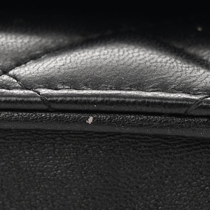 Chanel Caviar Quilted Golden Class Wallet On Chain WOC Black 12 of 13