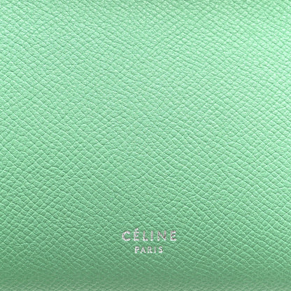 Celine Grained Calfskin Micro Belt Bag Pop Green 5 of 9