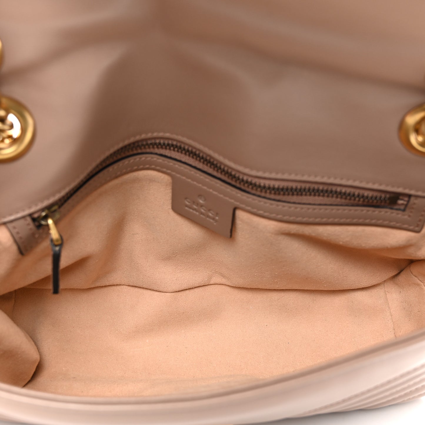 Calfskin Matelasse Small GG Marmont Shoulder Bag Porcelain Rose