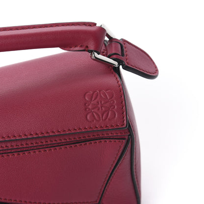 Loewe Calfskin Mini Puzzle Bag Raspberry 8 of 10