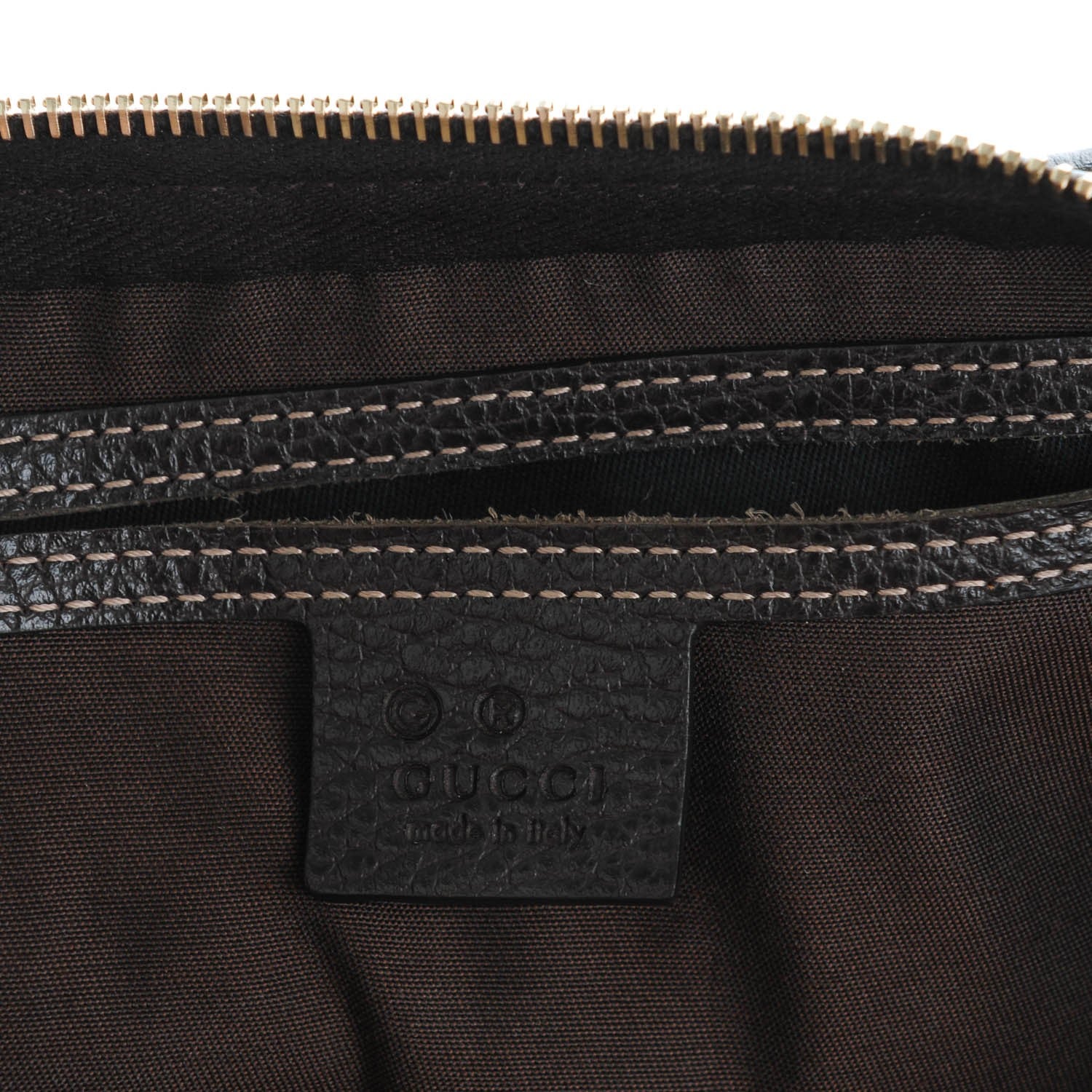 Gucci Crystal Monogram Medium Joy Boston Dark Brown 6 of 7