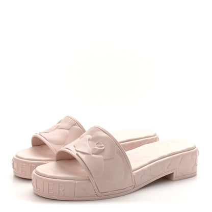Valentino Garavani Rubber Atelier 03 Rose Edition 25/40mm Platform Slide Sandals 38 Rose Quartz 4 of 9