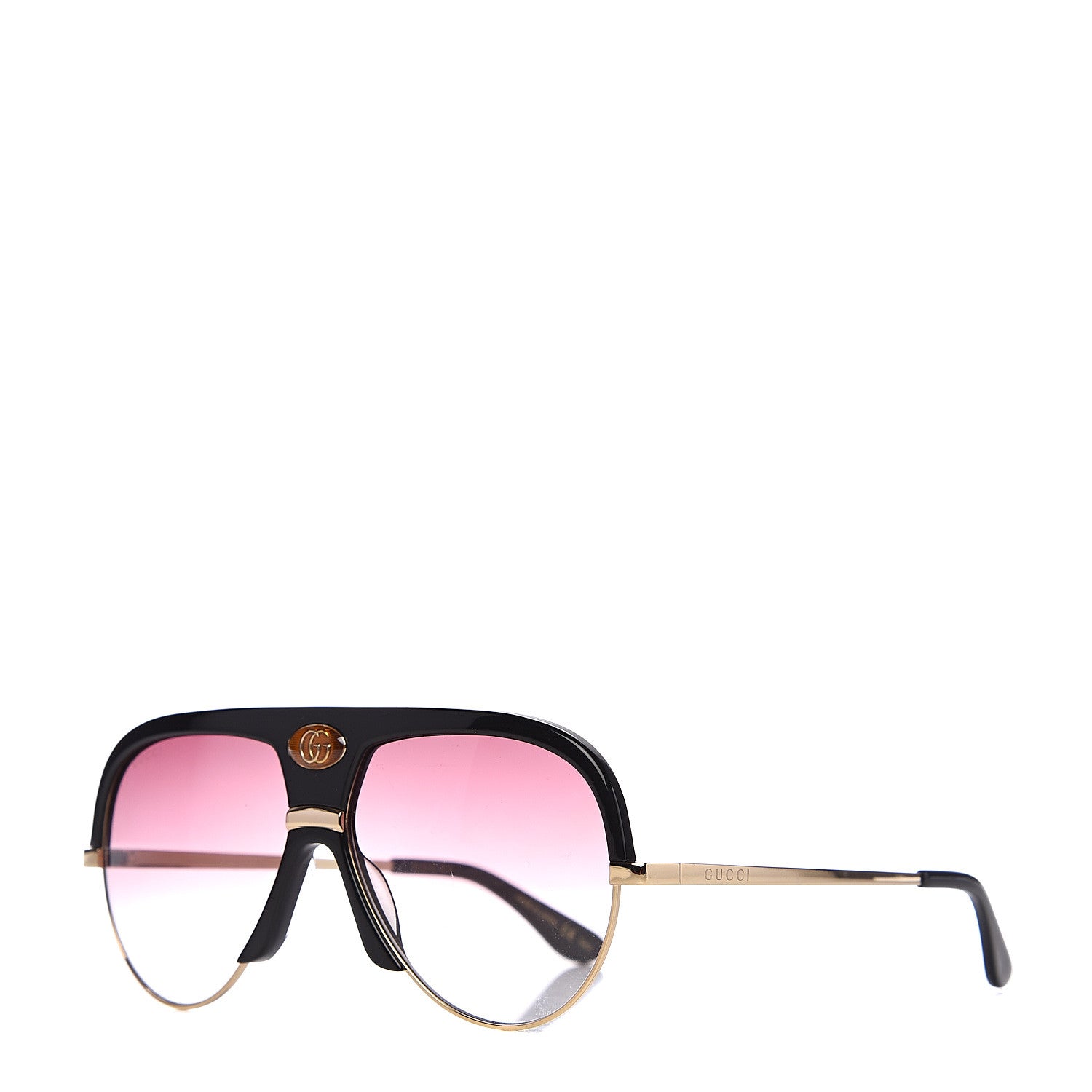 Gucci Aviator Sunglasses G0477S Black 1 of 7
