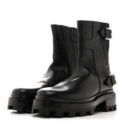 Hermes Calfskin Jaime Ankle Boots 39 Black 4 of 11