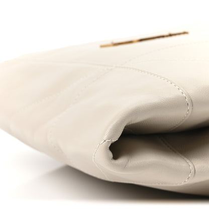 Saint Laurent Lambskin Matelasse Monogram Medium Jamie 4.3 Pochon Crema Soft 11 of 11
