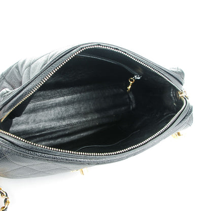 Chanel Caviar Quilted Camera Case Black 5 of 9