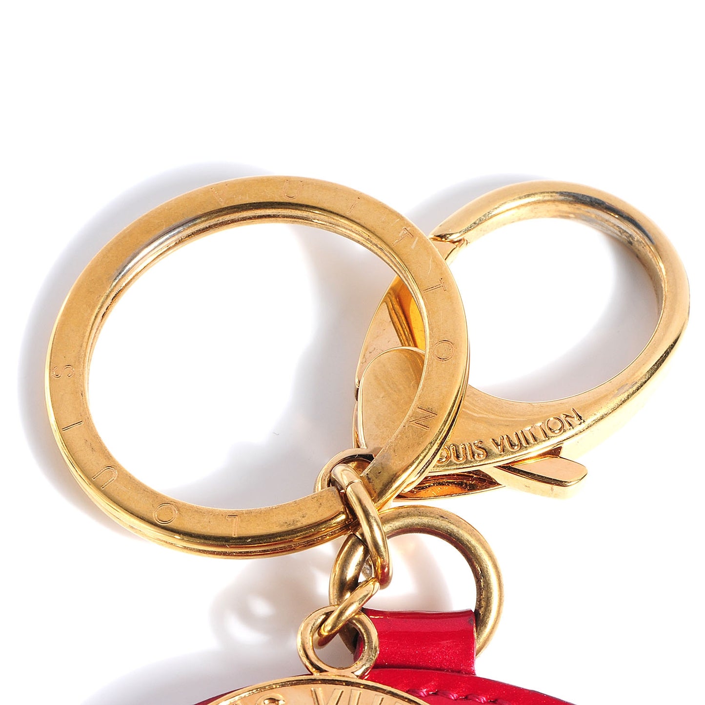 Vernis Trunks and Bags Bag Charm Pomme d'Amour