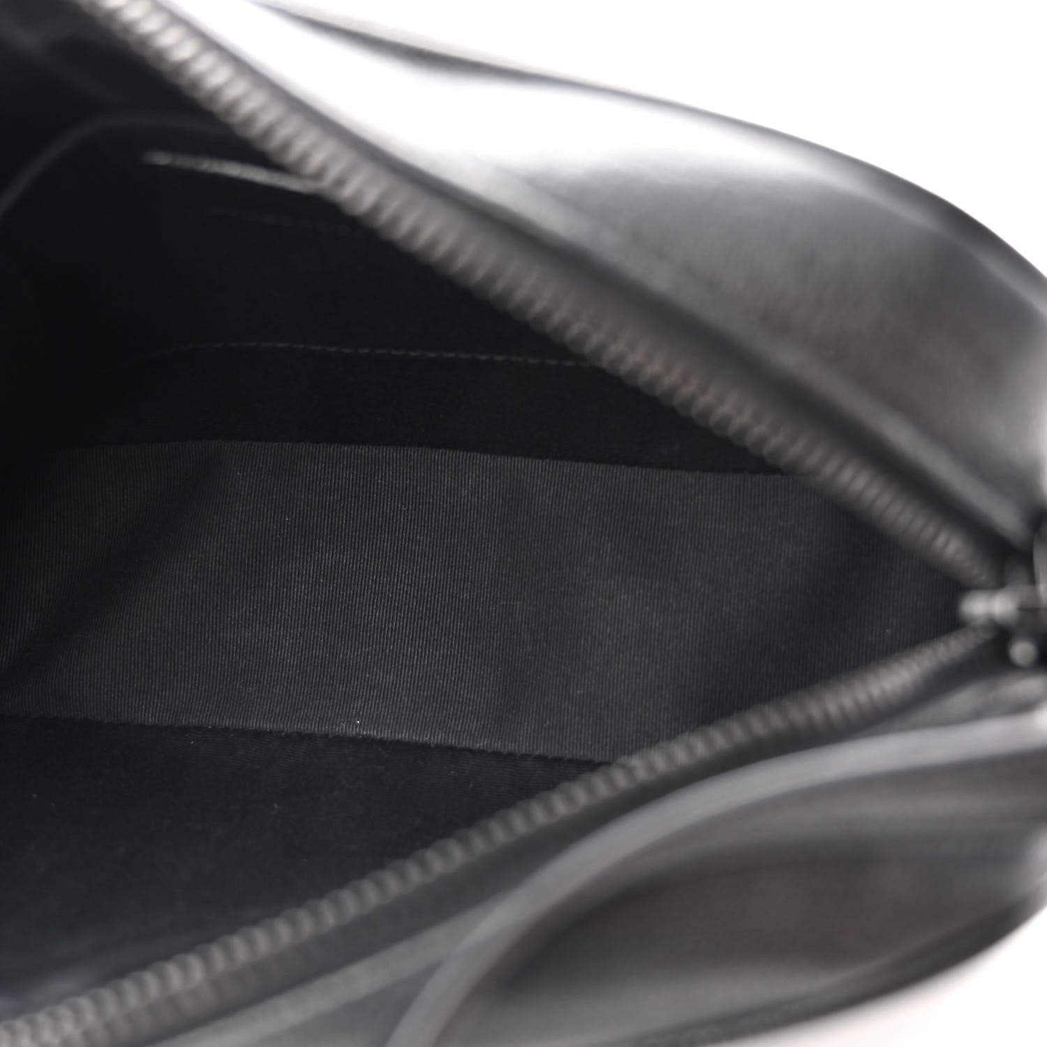Saint Laurent Grained Lambskin Monogram Lou Camera Bag Black 5 of 10