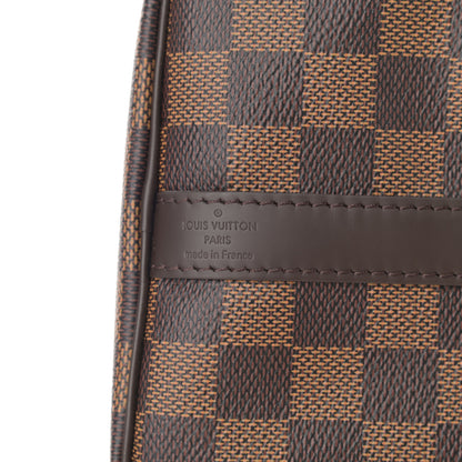 Louis Vuitton Damier Ebene Speedy Bandouliere 25 6 of 9