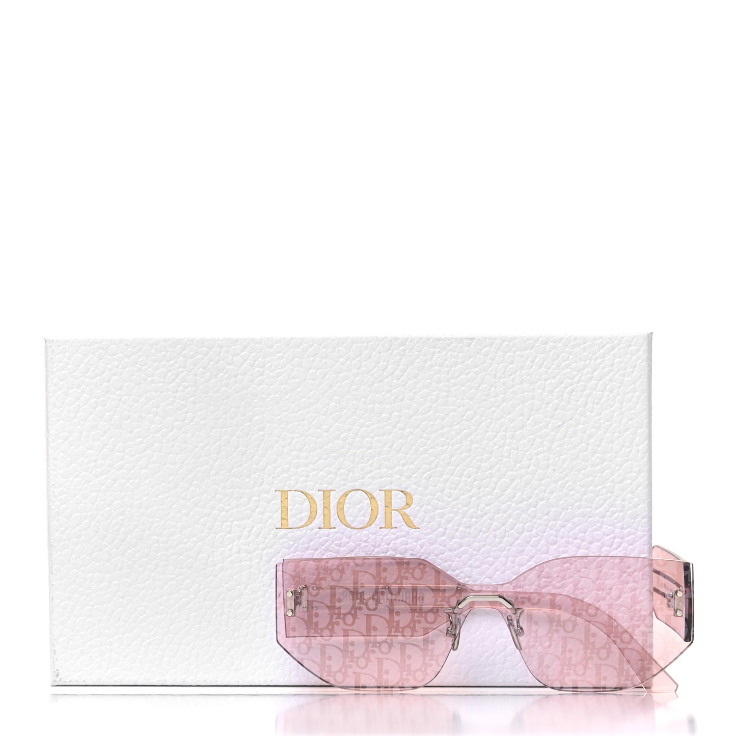 Acetate Oblique DiorClub Shield Sunglasses M6U Pink