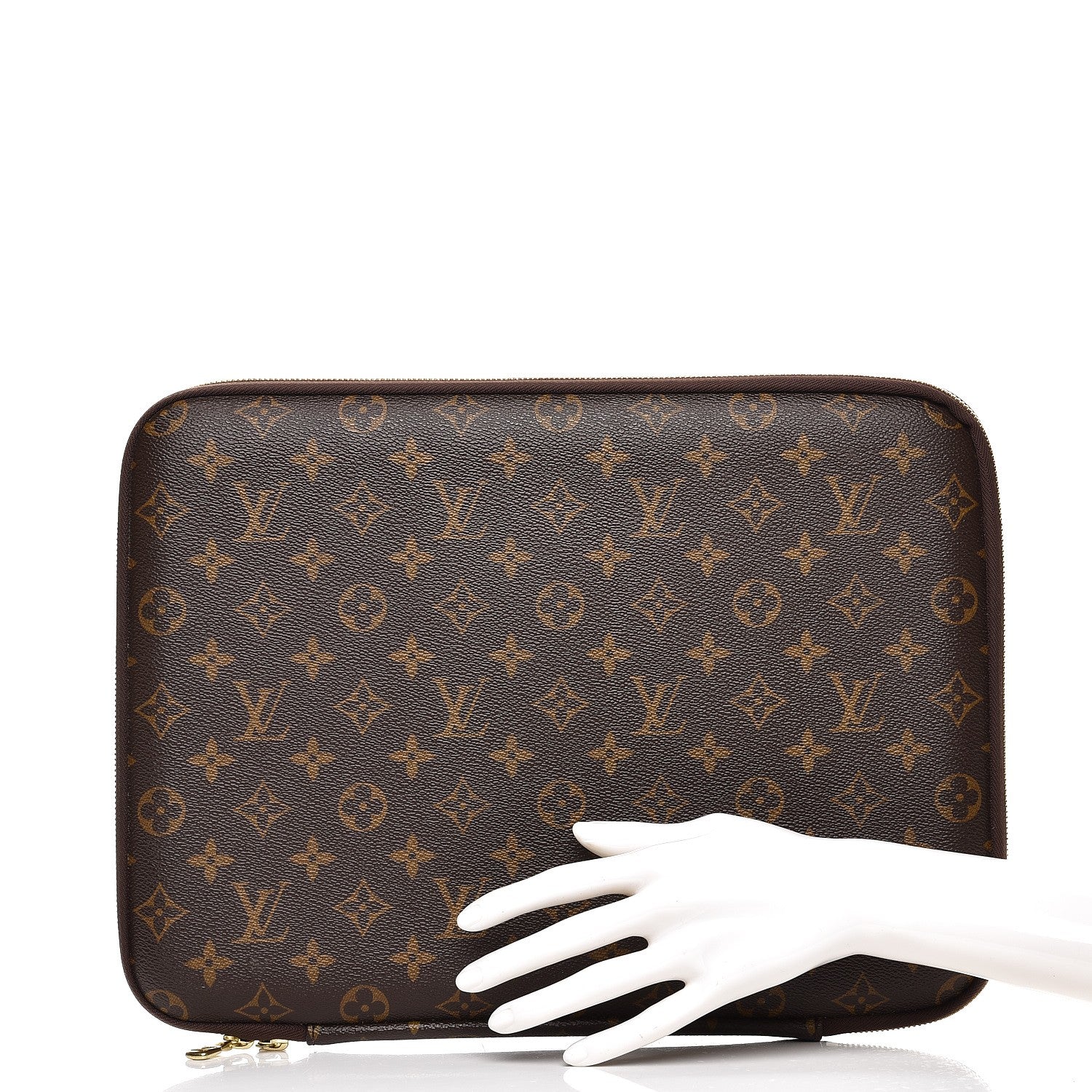 Louis Vuitton Monogram 13 Inch Laptop Sleeve 2 of 9