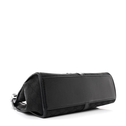 Gucci Monogram Jackie Shoulder Bag Black 4 of 11