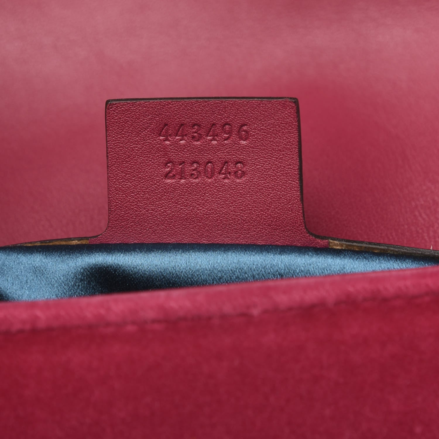 Gucci Velvet Matelasse Blind for Love Embroidered Medium GG Marmont Shoulder Bag Light Raspberry Rose Multicolor 7 of 10