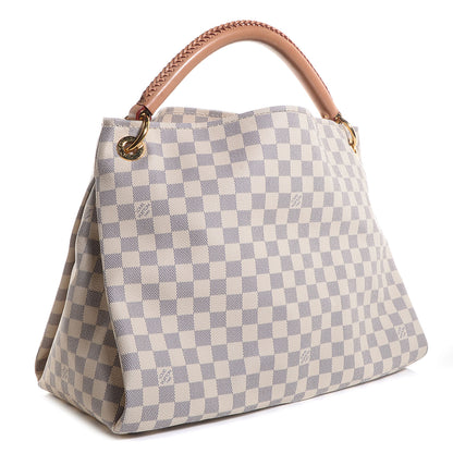 Louis Vuitton Damier Azur Artsy MM 3 of 8