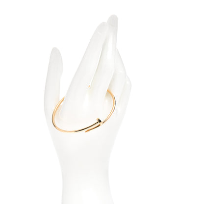 Cartier 18K Yellow Gold Small Juste Un Clou Bracelet 17 2 of 4