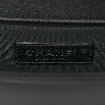 Chanel Caviar Quilted Small Boy Flap Black 6 of 11