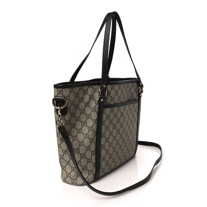 Gucci GG Supreme Monogram Medium Joy Tote Dark Brown 3 of 9
