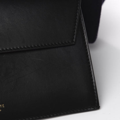 Celine Felt Calfskin Medium Tie Knot Tote Navy 15 of 26