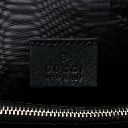 Gucci X SEGA Calfskin GUCCY Stars Mini Dome Shoulder Bag Black Gold 7 of 9