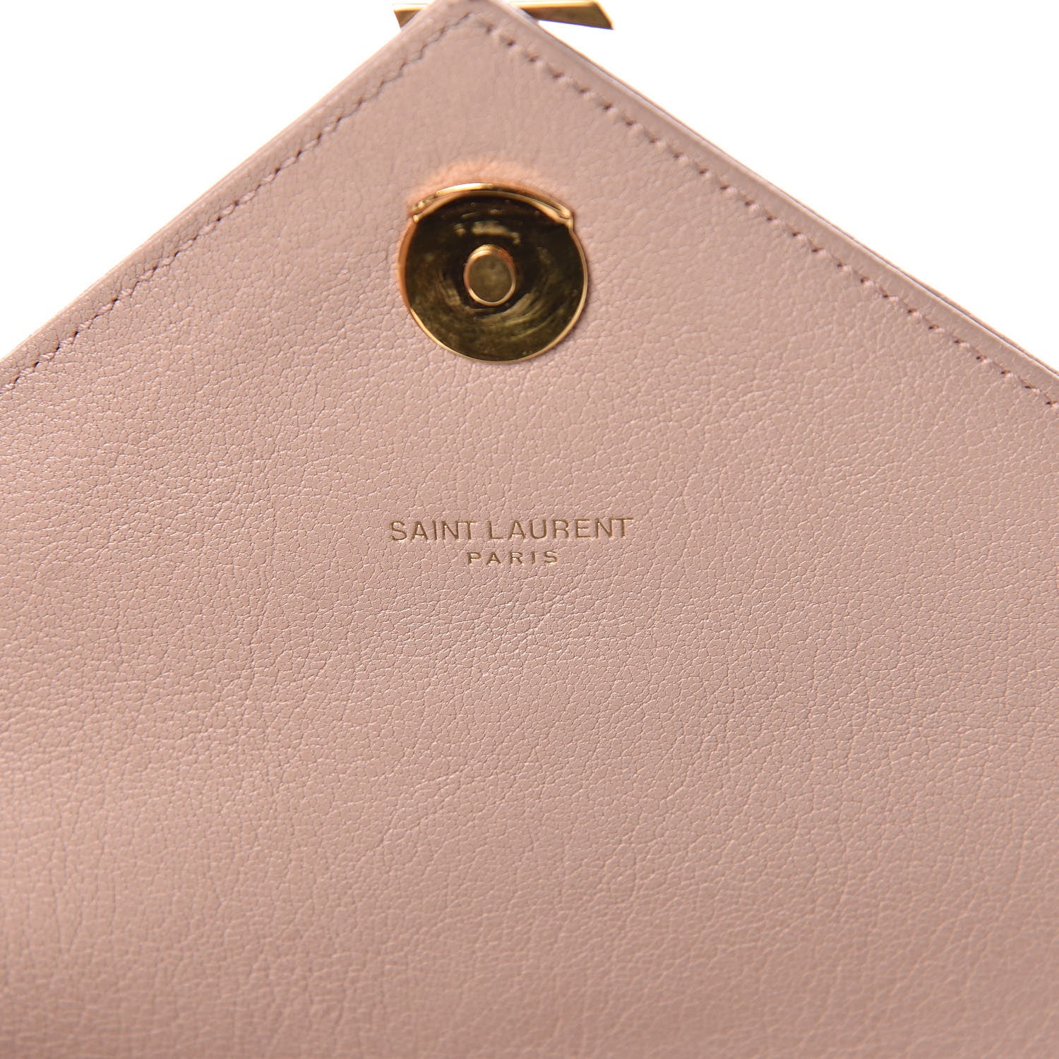 Saint Laurent Sheepskin Matelasse Chevron Monogram Medium College Bag Fard 7 of 14
