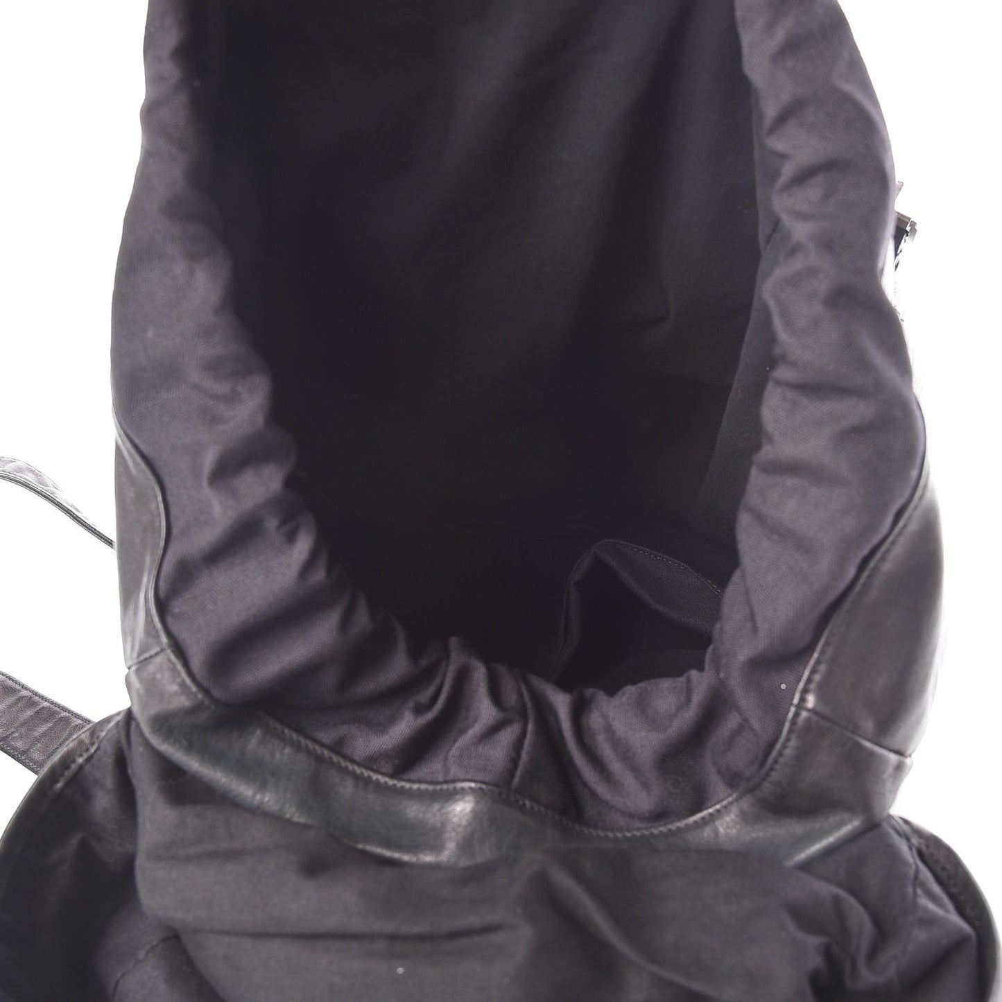 Calfskin Delave Backpack Black