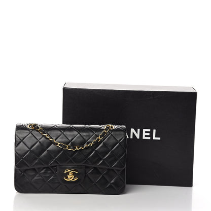 Chanel Lambskin Quilted Small Double Flap Black 10 of 10