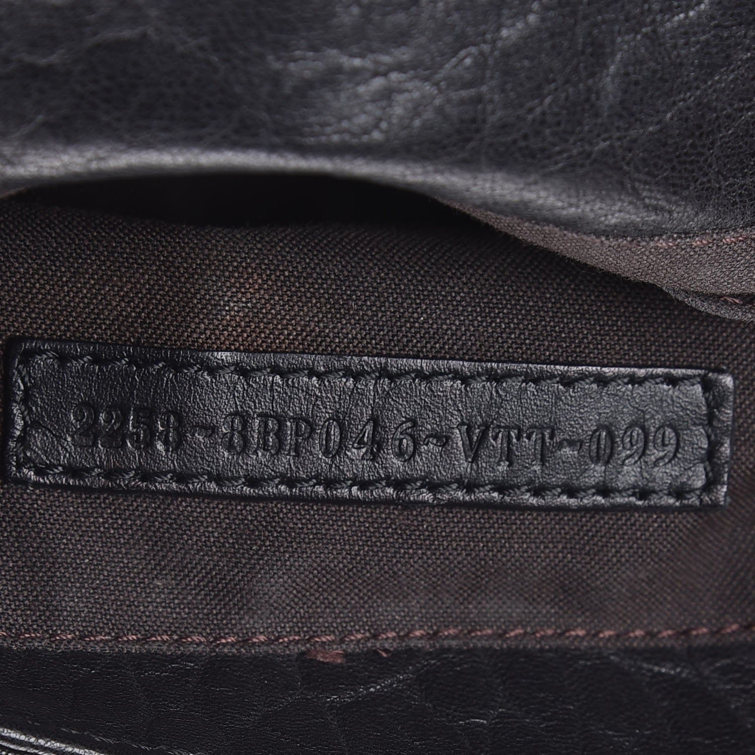 Fendi Crinkled Lambskin Mia Pochette Black 8 of 9