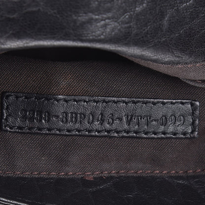Fendi Crinkled Lambskin Mia Pochette Black 8 of 9