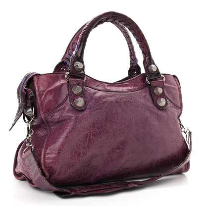 Balenciaga Agneau Giant 21 Silver Hardware City Murier 3 of 16