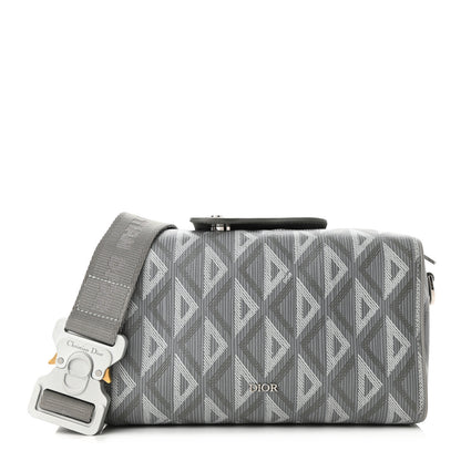 Christian Dior Coated Canvas CD Diamond Lingot 22 Bag Gray 1 of 10