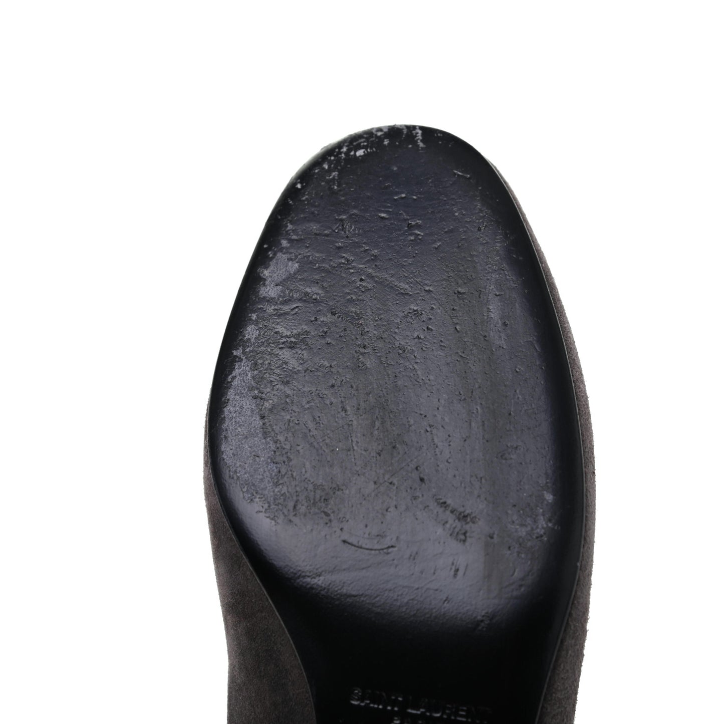 Suede Babies 40 Over The Knee Boots 36 Road Grey