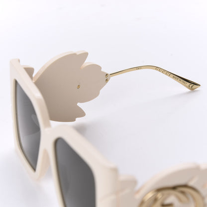 Gucci Acetate Square Frame Wing Sunglasses GG0535S Ivory 5 of 8