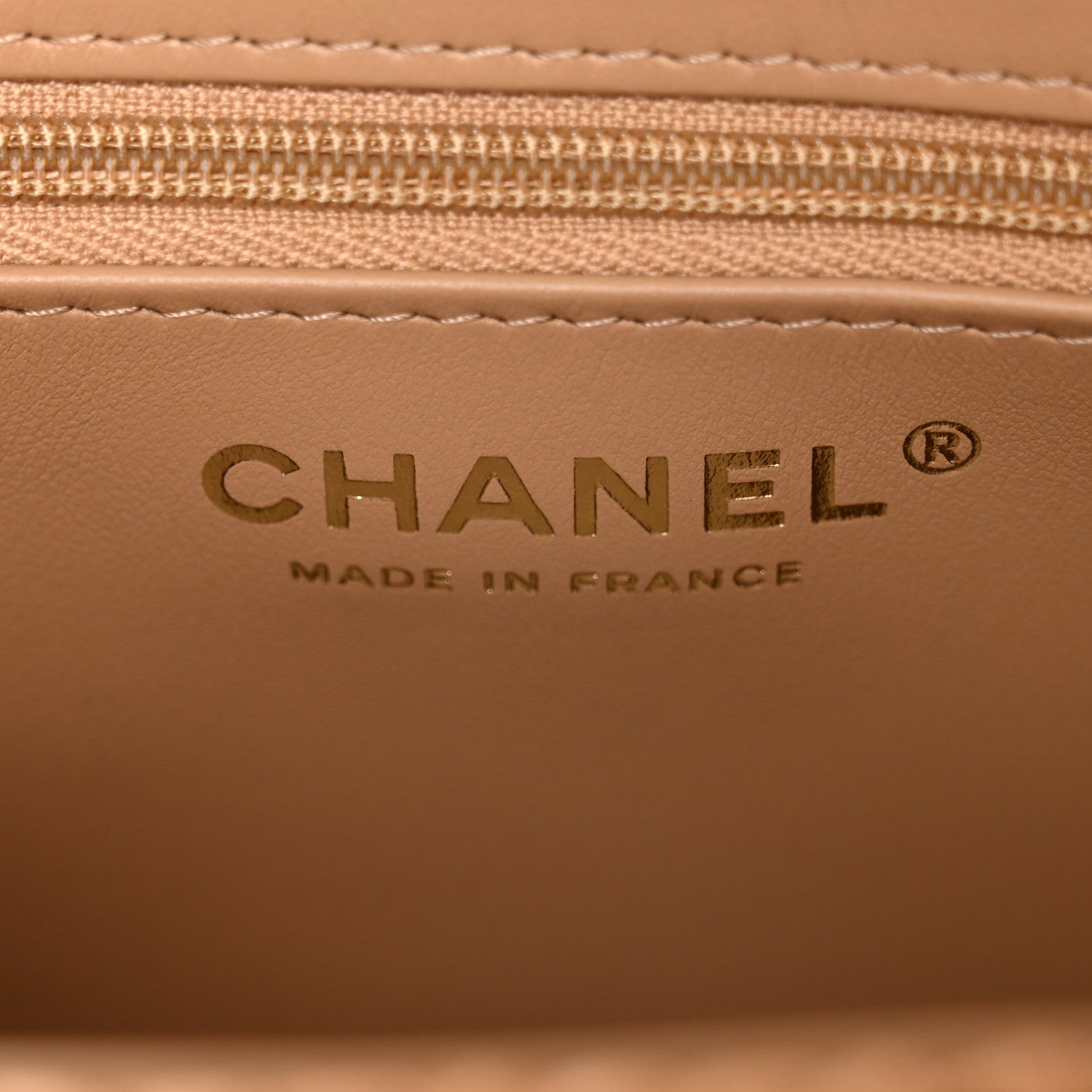 Chanel Braided Raffia Nano Kelly Flap Bag Dark Beige 7 of 11