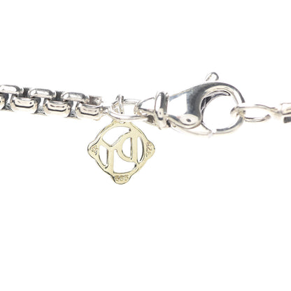 David Yurman Sterling Silver 14K Yellow Gold 3.6mm Box Chain Necklace 18" 5 of 5