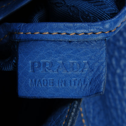 Prada Vitello Daino Tote Cobalto 6 of 9