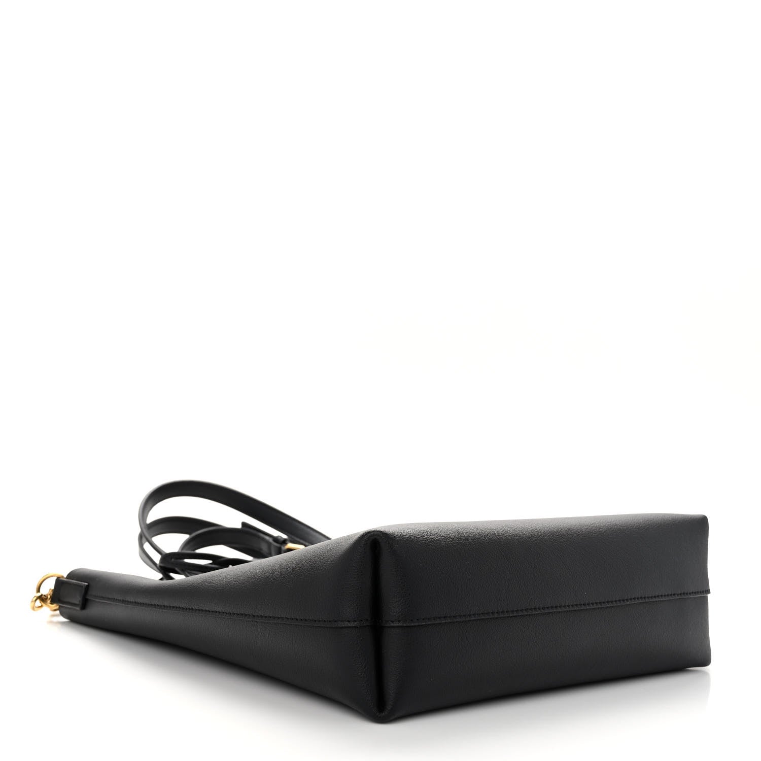 Saint Laurent Calfskin Toy Shopping Tote Black 4 of 8