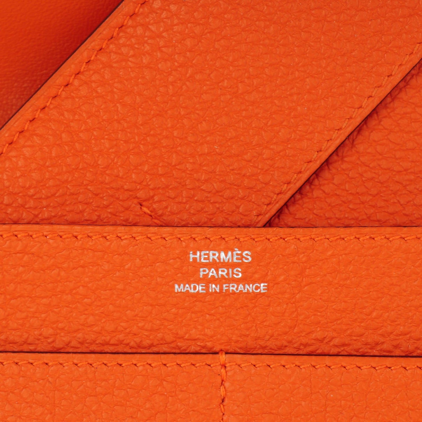 Togo Dogon Duo Wallet Orange