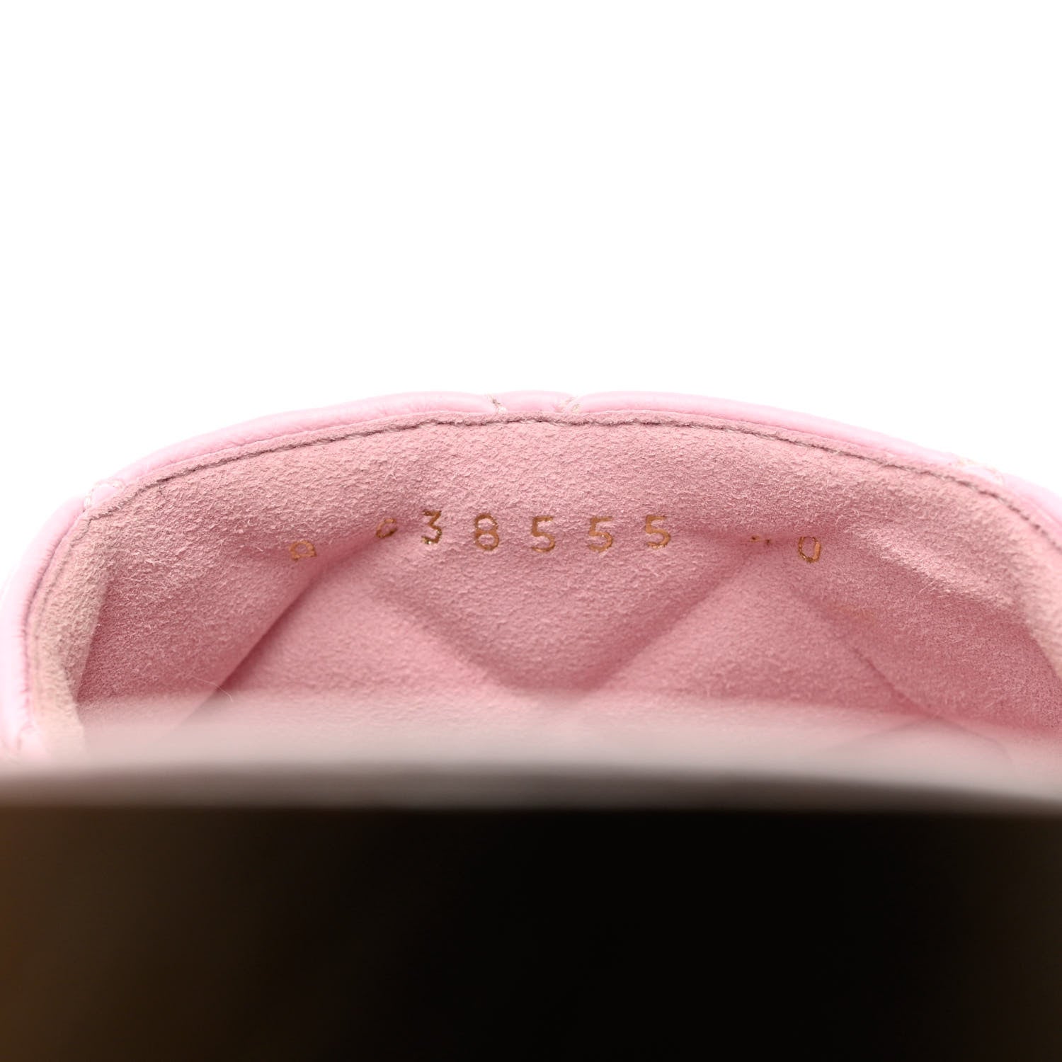 Chanel Lambskin Quilted CC Slip On Platform Sandals 40 Pink 6 of 9