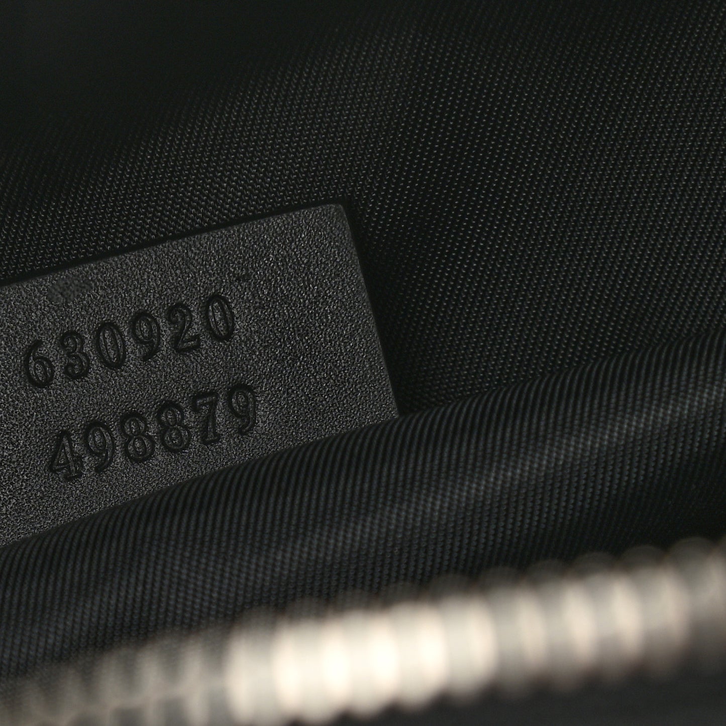 Techno Canvas Web Large Belt Bag Black