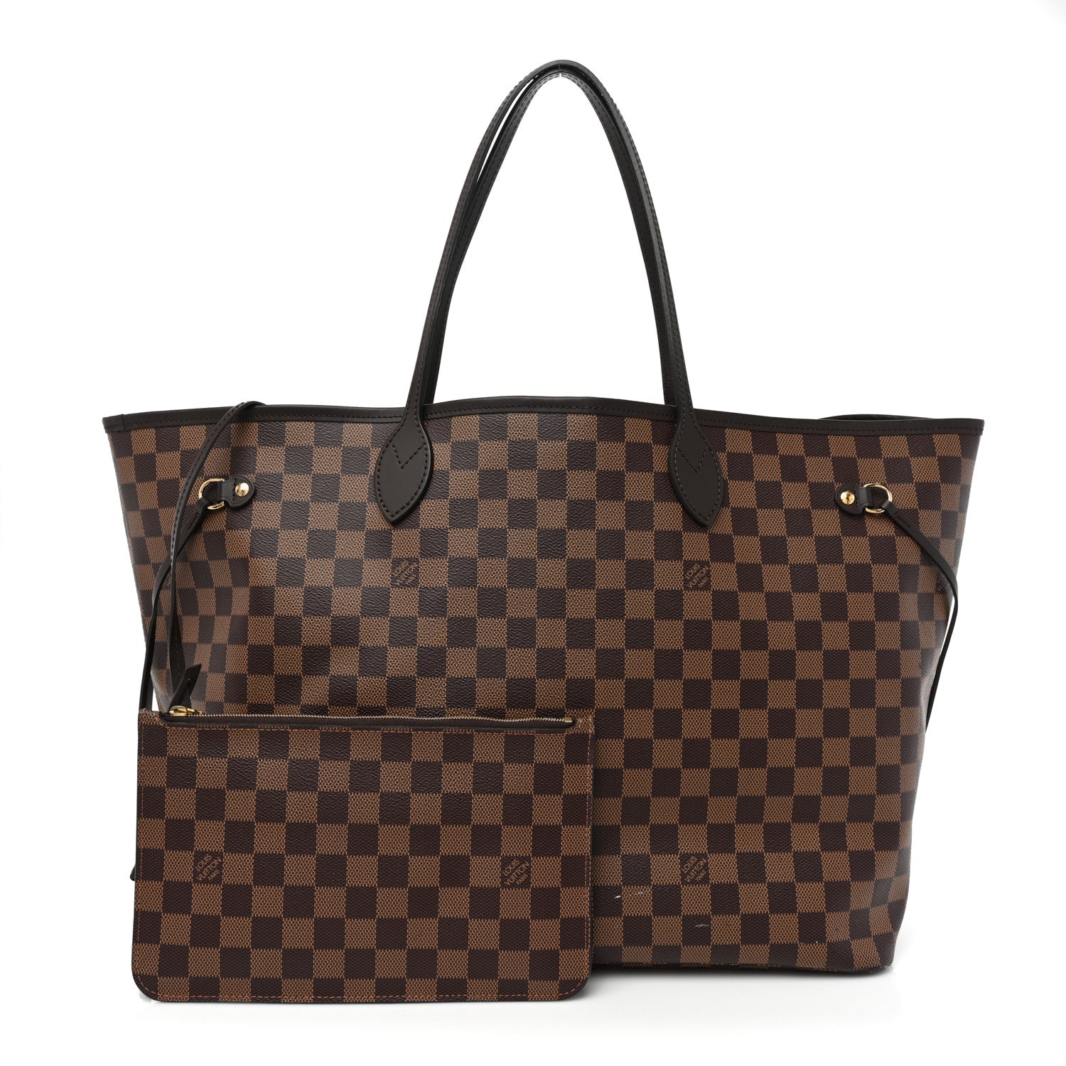 Louis Vuitton Damier Ebene Neo Neverfull GM 3 of 16