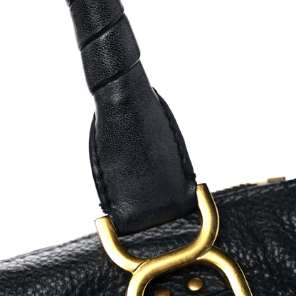 Chloe Calfskin Large Marcie Satchel Black 14 of 14