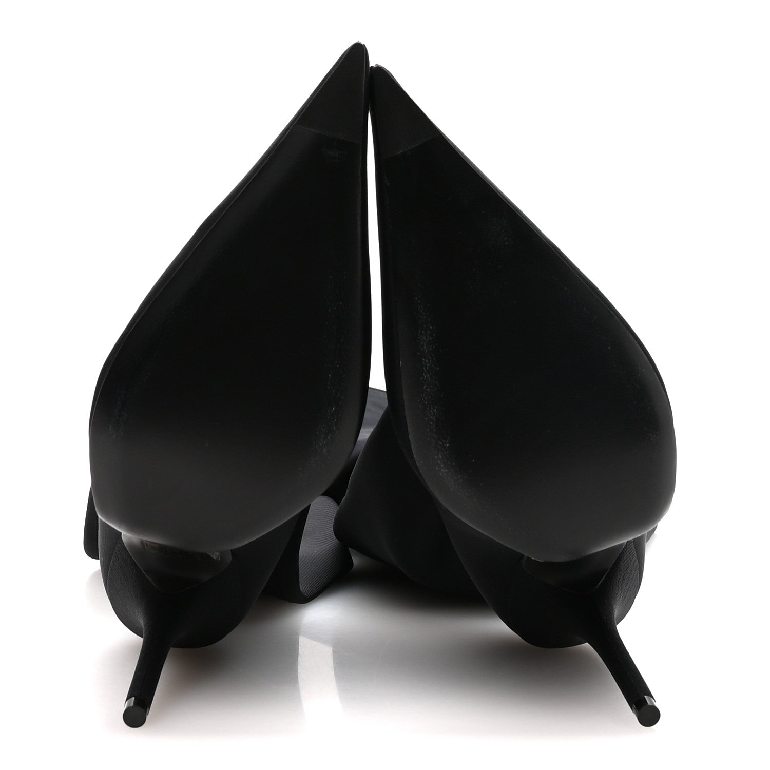 Balenciaga Spandex Pointed Toe Knife 110MM Thigh High Boots 38 Black 6 of 8